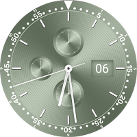 Sub-hued watch face