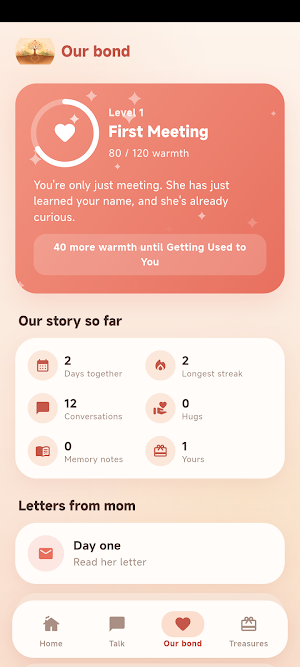 Virtual Mom - Pocket Warmth Screenshot 0