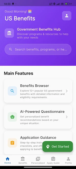 US Benefits Screenshot 0