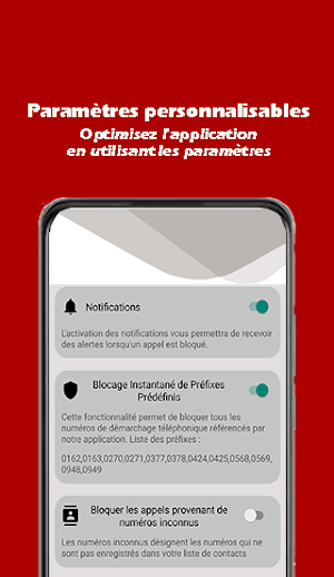 Préfixe Bloqueur Screenshot 3