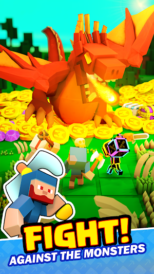 Rumble Miners:Idle Craft Merge Screenshot 1