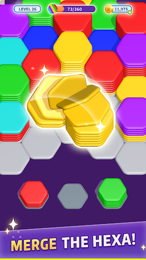 Happy Hexa Sort: 3D Puzzle Screenshot 0
