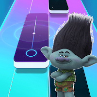 Trolls Band Piano tiles