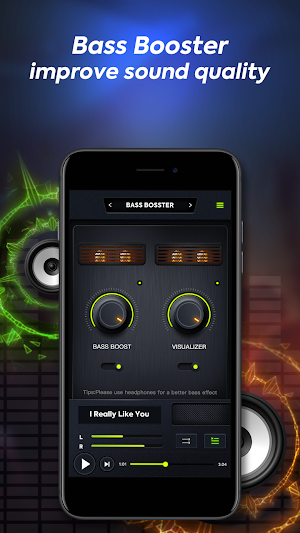 Volume Booster - Music Player with Equalizer Screenshot 3