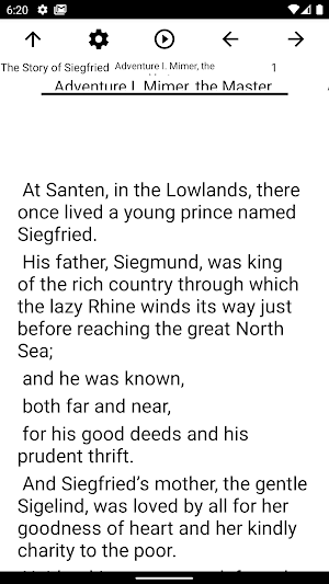 Book, The Story of Siegfried Screenshot 1