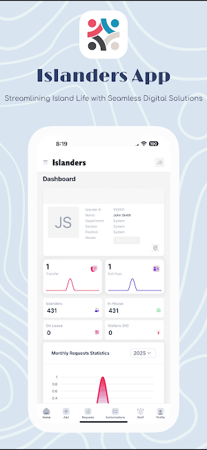Islanders App Screenshot 0