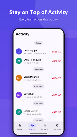 Credit Log Screenshot 3
