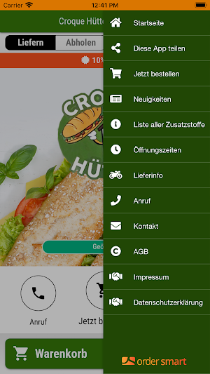 Croque Hütte Langenhorn Screenshot 2
