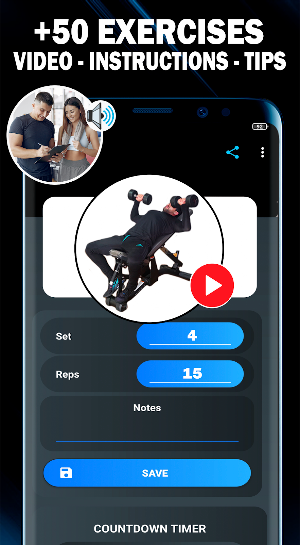 Dumbbell and Barbell Workout Screenshot 2
