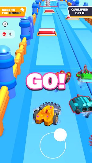 Robo Race Wars Screenshot 0