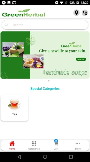 Green Herbal Screenshot 0
