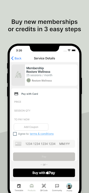 Restore Wellness Screenshot 1