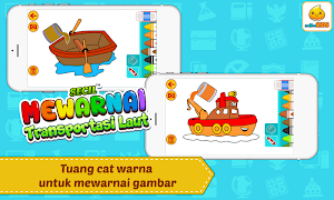 Mewarnai Kapal Screenshot 3