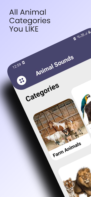 200+ Animal Sounds & Names Screenshot 0