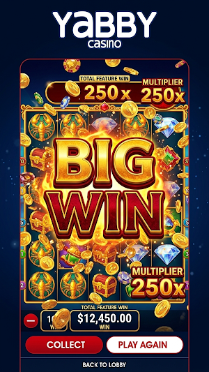 Yabby Casino Screenshot 1