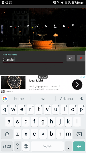 Friends' name creator Screenshot 3