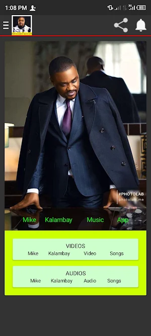 Mike Kalambay Songs Screenshot 0