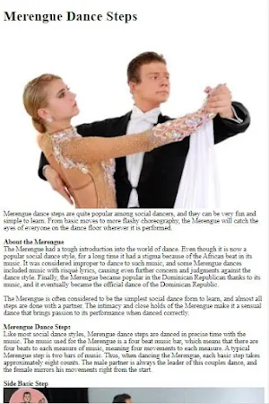 How to Dance Merengue Screenshot 0