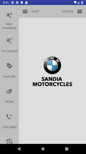Sandia BMW Motorcycles Screenshot 0