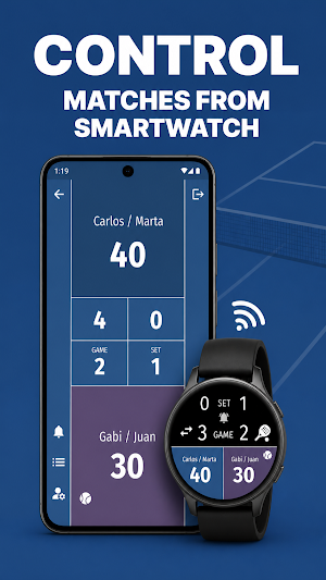 Padel Scoreboard - Match Stats Screenshot 0