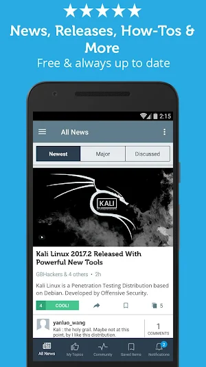 Open Source News - Newsfusion Screenshot 0