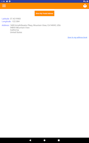Show My Postal Address Screenshot 3