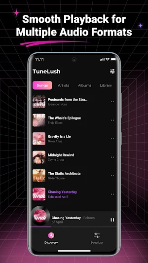 TuneLush-Offline Music Player Screenshot 0