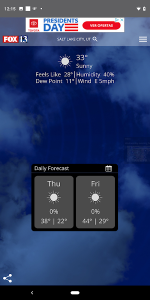 FOX13 Weather Screenshot 0