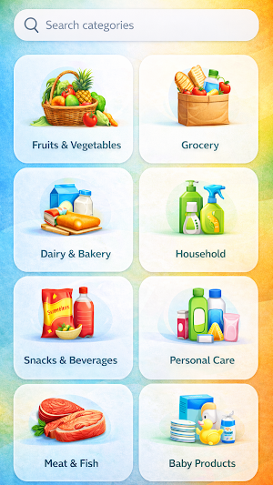 Roshan Market - Online Grocery Screenshot 2