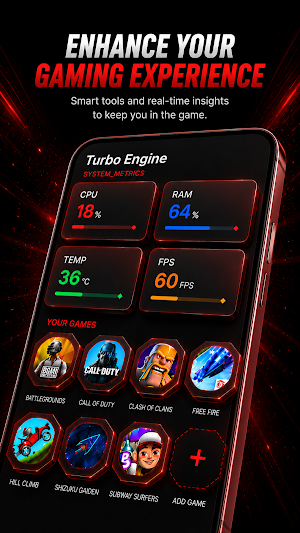Turbo Boost: Game Booster Screenshot 0