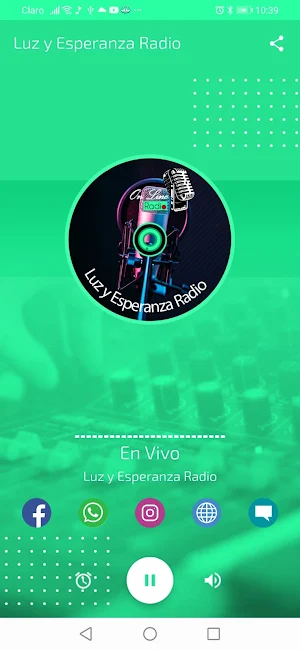Luz y Esperanza Radio Screenshot 1