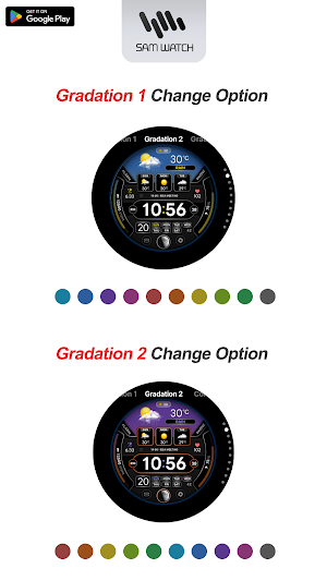 SamWatch Digital Weather 6 Screenshot 3