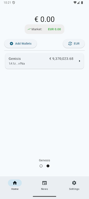 Bitcoin Wallet Tracker Screenshot 1