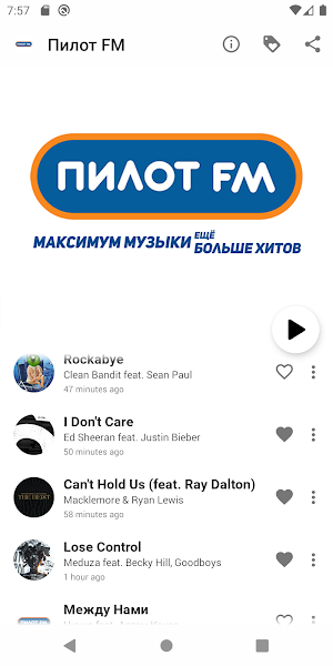 Пилот FM Screenshot 0