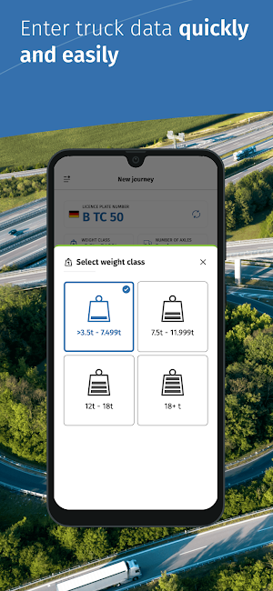 Toll Collect - TollNow Screenshot 1