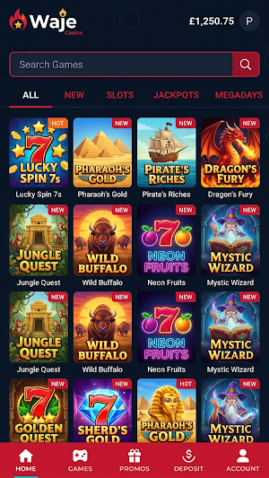 waje casino Screenshot 3