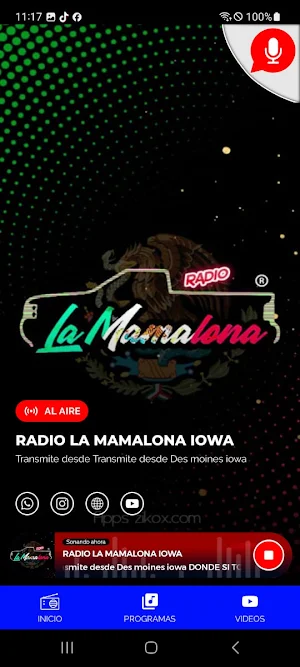 Radio La Mamalona Iowa Screenshot 1