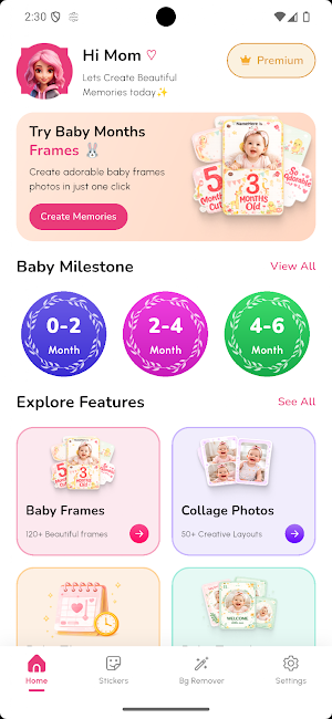 Baby Photo Editor Screenshot 0