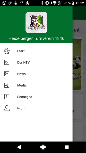 Heidelberger Turnverein 1846 Screenshot 2