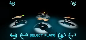 Infinity Space Racer plane 3D Screenshot 1
