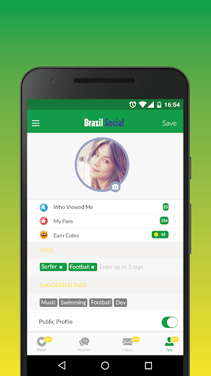 Brazil Social - Brazilian Singles Flirt & Date App Screenshot 2