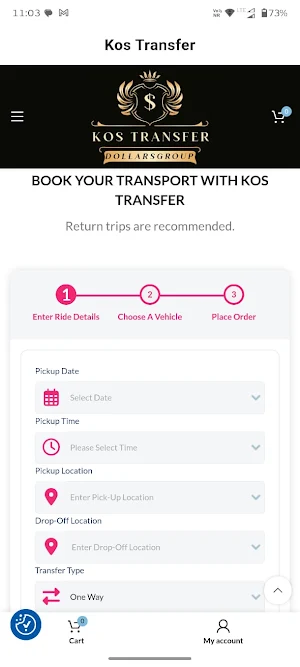 Kos Transfer Screenshot 0