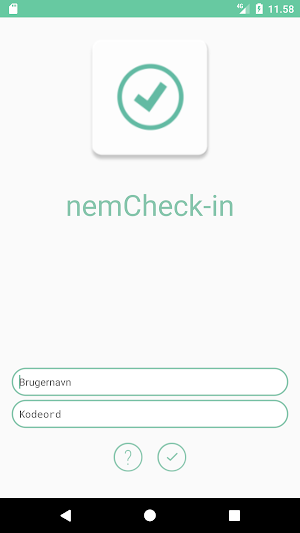 nemCheck-in Screenshot 0