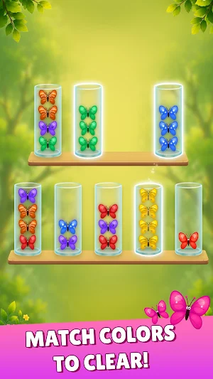 Butterfly Jar Sort Screenshot 3