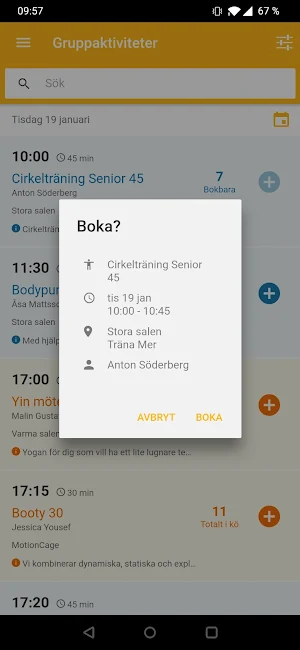 Tränamer Screenshot 1