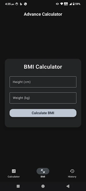 Advance Calulator Screenshot 1