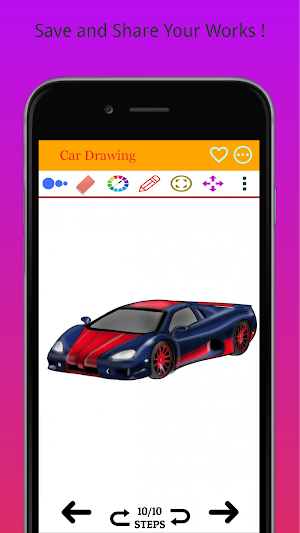 How to Draw Sport Cars Easily Screenshot 2