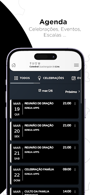 Catedral Quadrangular de Lins Screenshot 3