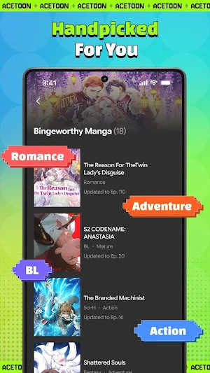 Acetoon:Manga Screenshot 1