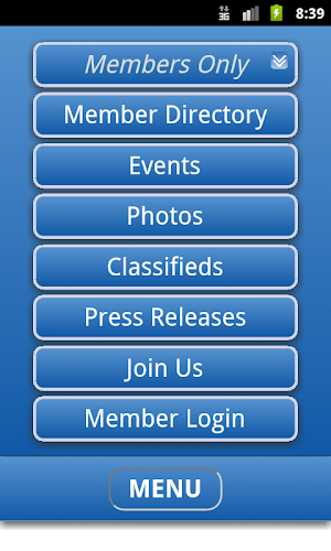 NERA Mobile App Screenshot 1